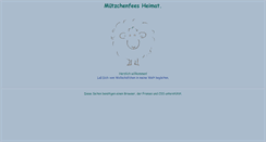 Desktop Screenshot of muetzchen.de