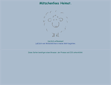 Tablet Screenshot of muetzchen.de